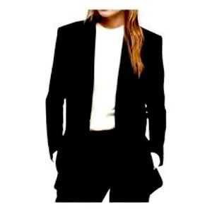 Rag & Bone black wool tuxedo blazer